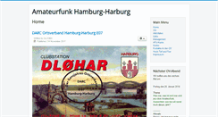 Desktop Screenshot of amateurfunk-harburg.de